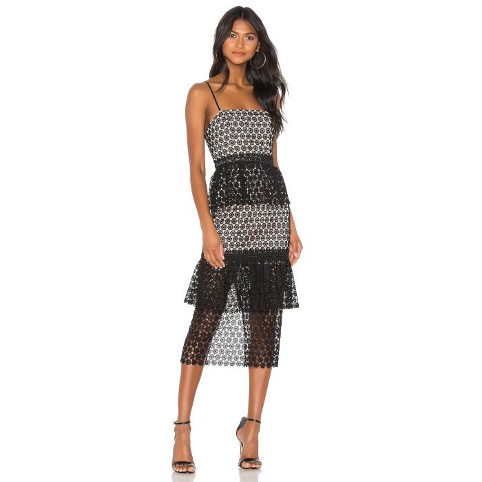 Nbd 【 Dolores Midi Dress Women Black 】 ドレス レディース 黒色 ブラック｜スニケス