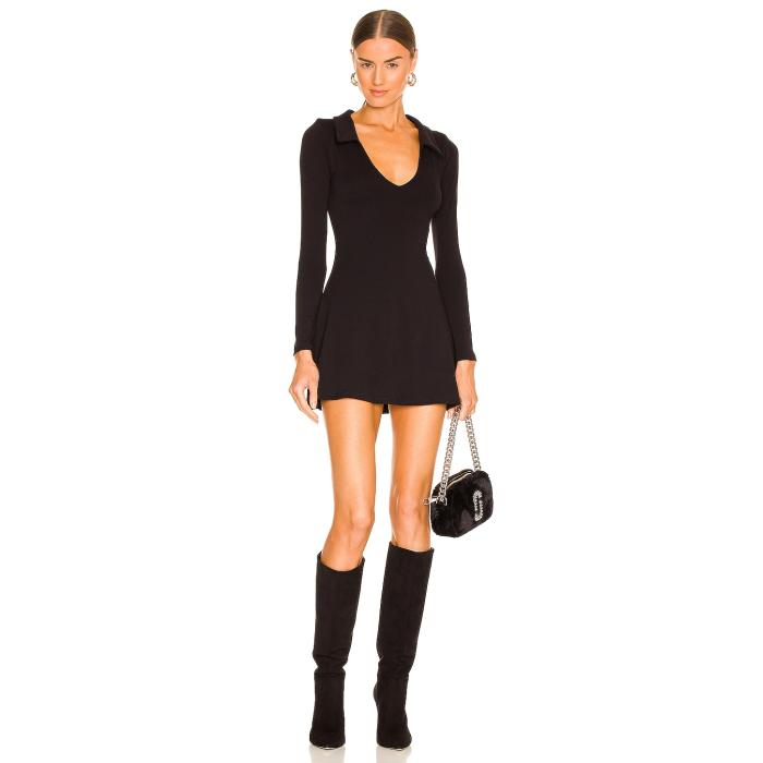Lovers And Friends 【 Nova Mini Dress Women Black 】 御召しもの レディース 黒いこと 黒いこと