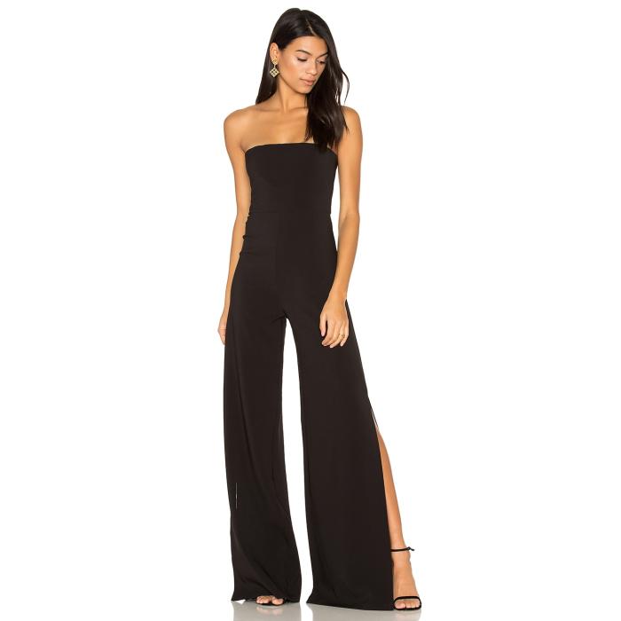 Nookie 【 Glamour Jumpsuit Women Black 】 飛び降りる背広 レディース 黒いこと 黒いこと