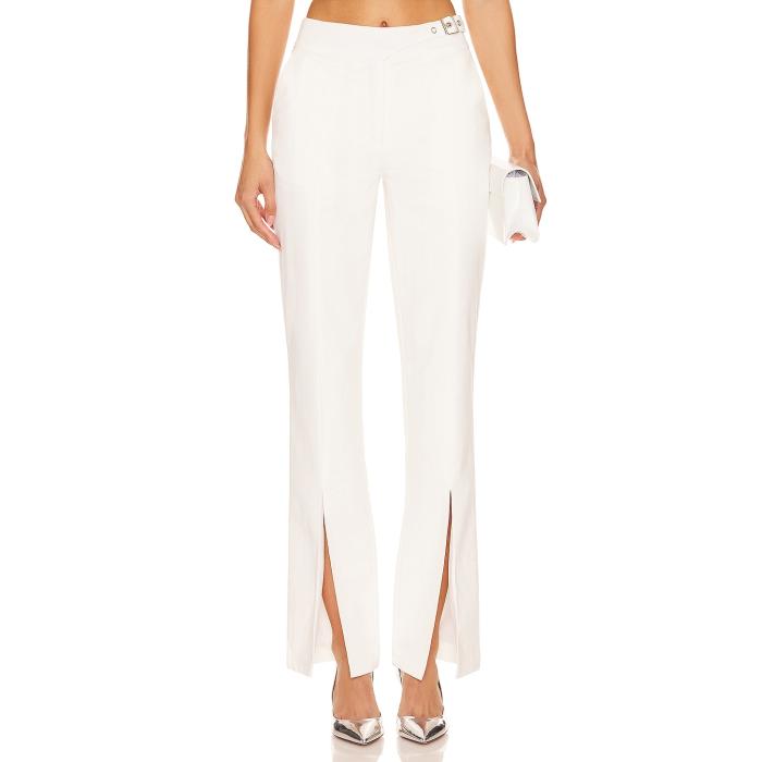Camila Coelho 【 Vania Trouser Women Ivory 】 レディース 象牙色