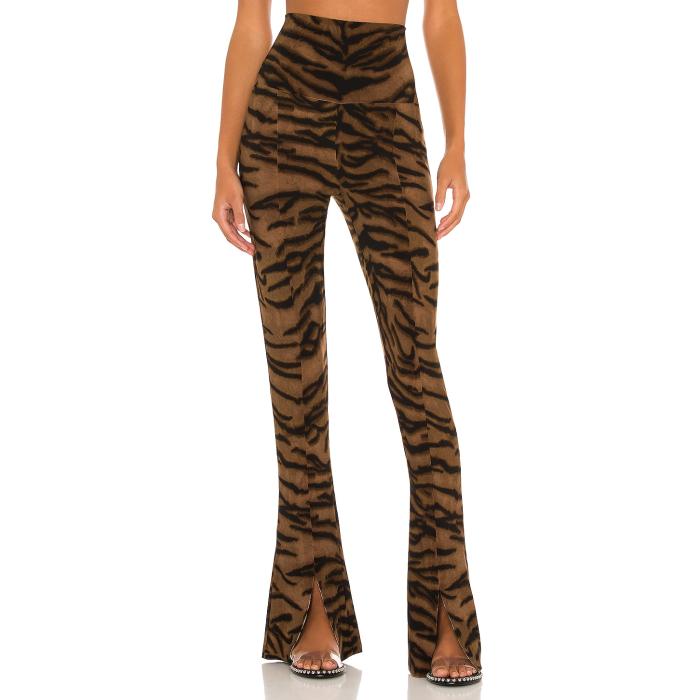 Norma Kamali 【 Spat Legging Women Brown Tiger 】 レディース 赤銅色 赤銅色