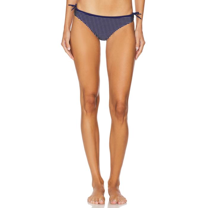 Solid & Striped 【 The Sydney Bikini Bottom Women Baby Polkadot Midnight Blue 】 ズボン ボトムス レディース 青色 ブルー｜スニケス