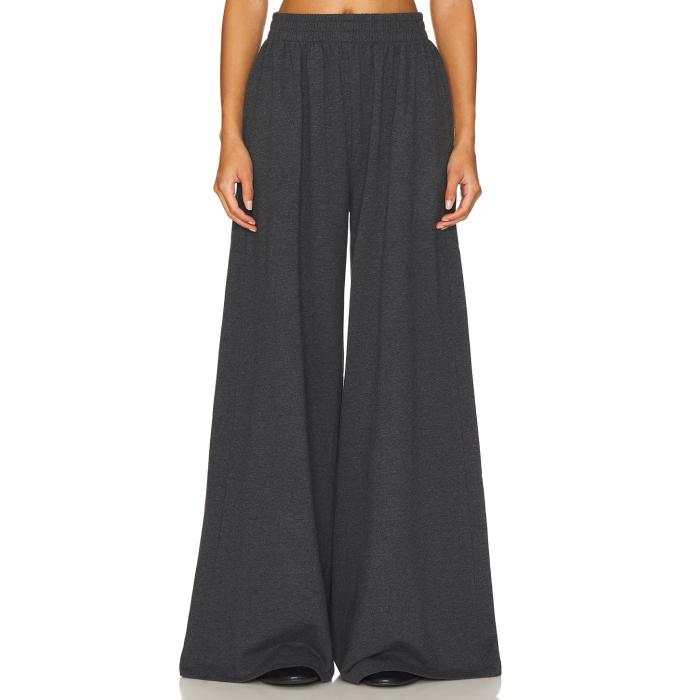 Norma Kamali 【 Boyfriend Elephant Sweatpant Women Dark Heather Grey 】 エレファント レディース heather ギョリュウモドキ 薄墨色 薄墨色
