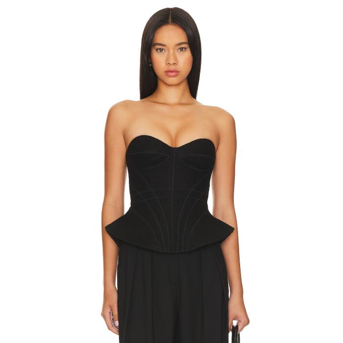 Nbd 【 Arlette Corset Top Women Black 】 レディース 黒いこと 黒いこと