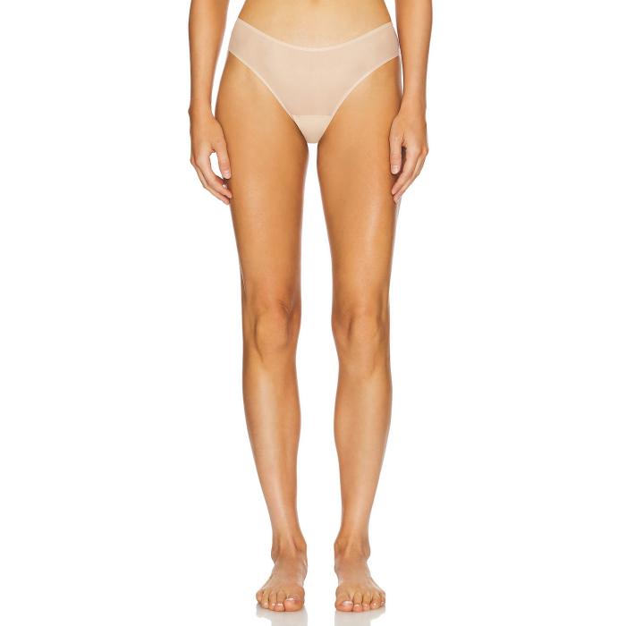 命令すること Commando 【 Chic Mesh Thong Women Beige 】 レディース ベージュ