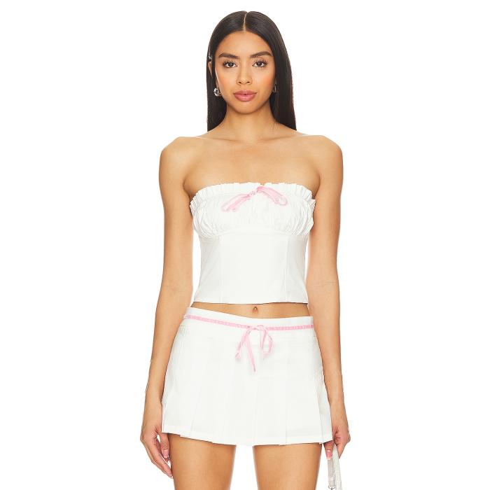 More To Come 【 Ayla Top Women White 】 レディース 白いこと 白いこと