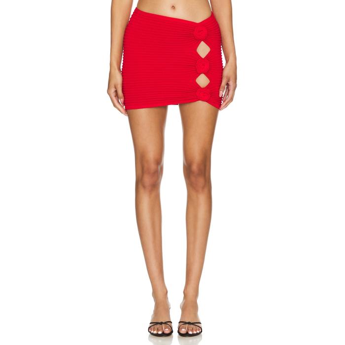 Lovers And Friends 【 Ziona Mini Skirt Women Red 】 レディース Red 赤・レッド|スニケス
