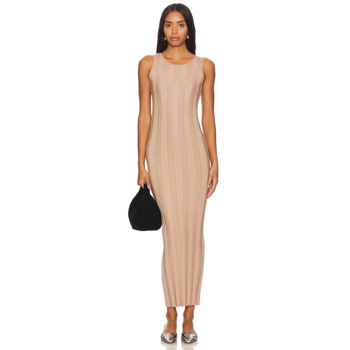 4Th \u0026 Reckless 【 X Revolve Sammie Dress Women Camel 】 御召しもの レディース camel 駱駝