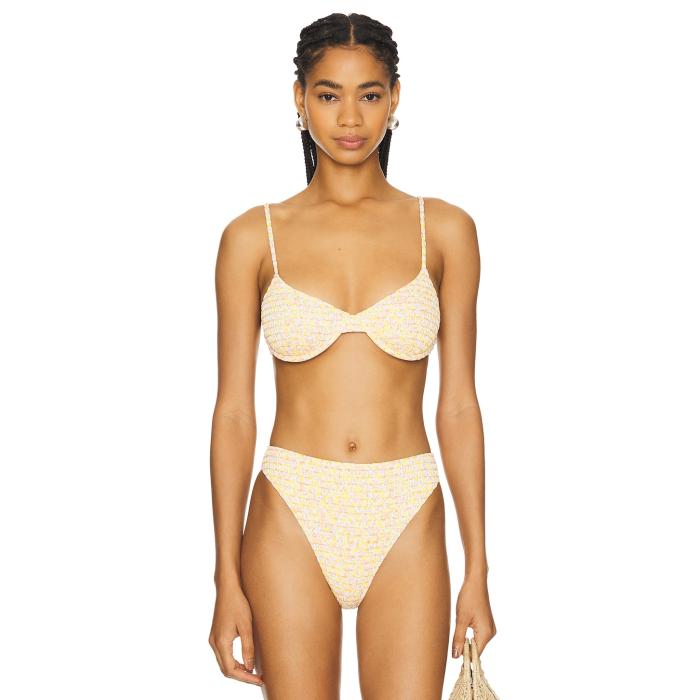 Tularosa 【 Juni Top Women Yellow Ivy Ditsy 】 レディース yellow 黄味がかった・黄色