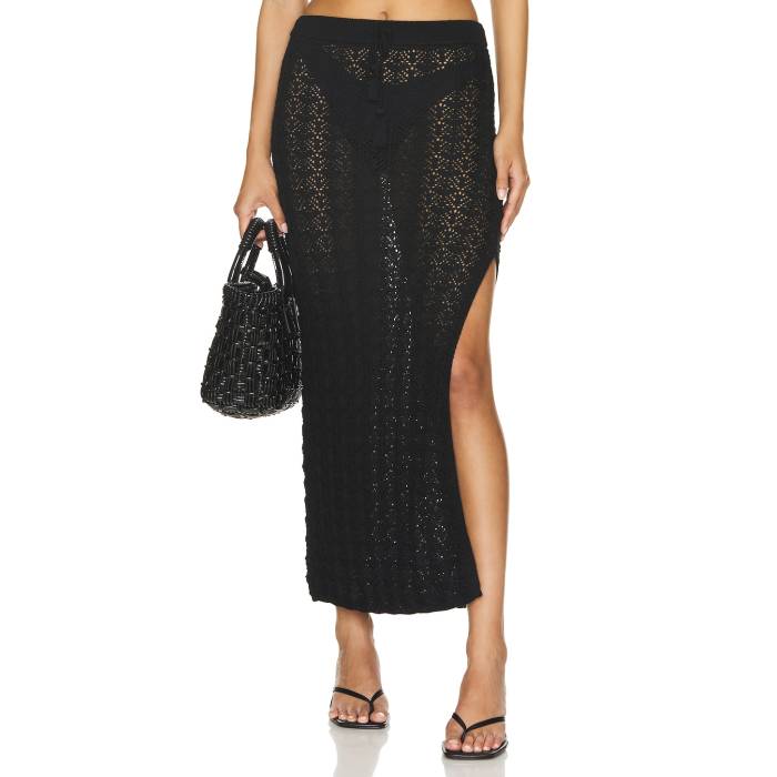 Lspace 【 Sweet Talk Skirt Women Black 】 レディース 黒色 ブラック