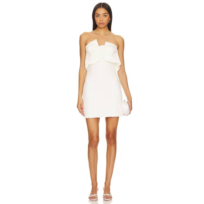 Misha 【 Aria Mini Dress Women Ivory 】 ドレス レディース アイボリー｜スニケス 48,660円