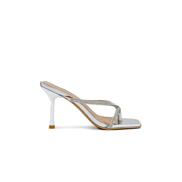 Superdown 【 Jenn Heel Women Silver 】 踵 レディース Silver しろがね色・しろがね色