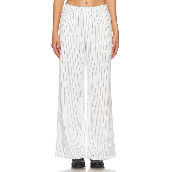 More To Come 【 Jazmine Pant Women White Stripe 】 パンツ レディース 白色 ホワイト Stripe ストライプ|スニケス