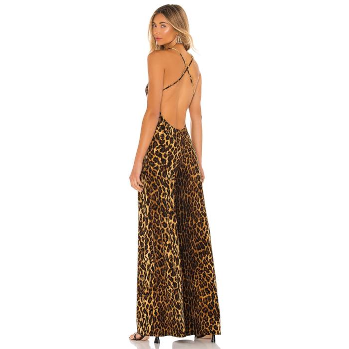 Norma Kamali 【 Low Back Slip Jumpsuit Women Pantera 】 飛び降りる背広 レディース