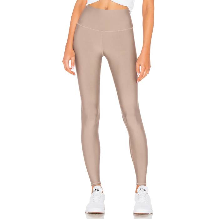 箭 Alo 【 High Waist Airlift Legging Women Gravel 】 ご機嫌 レディース