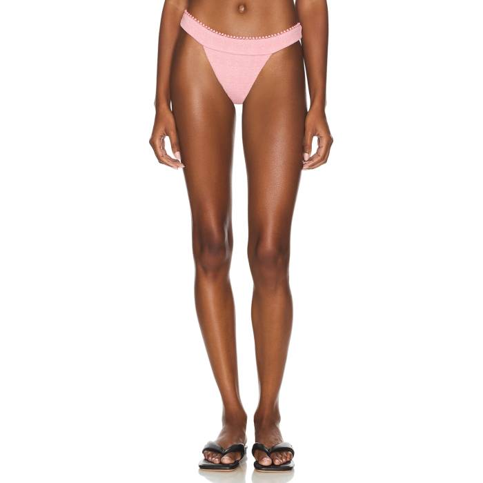 Devon Windsor 【 Pia Bikini Bottom Women Pink Tweed 】 ズボン ボトムス レディース pink サクラ色