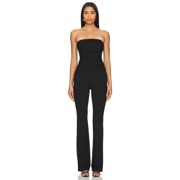 Superdown 【 Annalise Pant Set Women Black 】 ズボン下 レディース 黒いこと 黒いこと