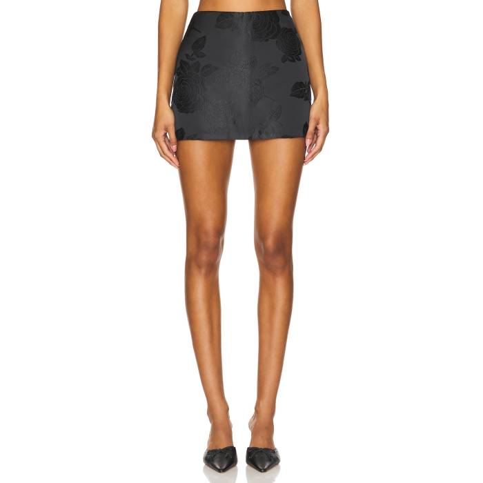 アマンダアプリチャード Amanda Uprichard 【 X Revolve Cooper Skort Women Night Rose 】 レディース ナイト爵 Rose サクラ色