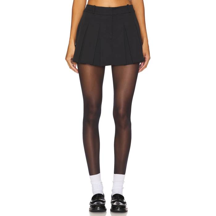 アマンダアプリチャード Amanda Uprichard 【 Braylon Skort Women Black 】 レディース 黒いこと 黒いこと