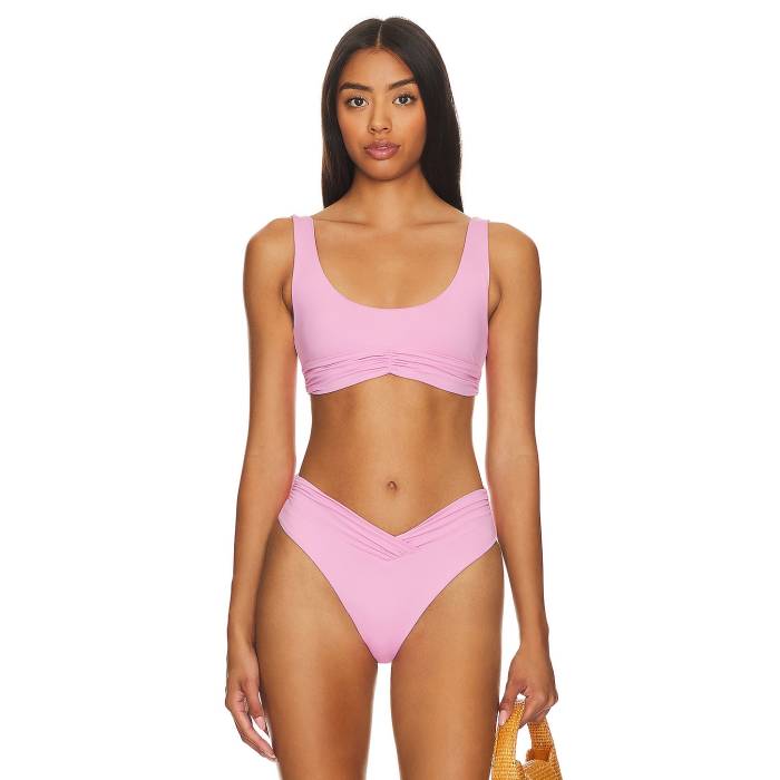 Riot Swim 【 Pico Bikini Top Women Bubblegum 】 レディース