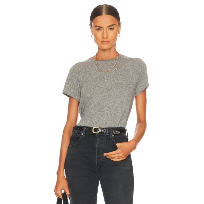 The Great 【 Little Tee Shirt Women Heather Grey 】 プルオーバー レディース heather ギョリュウモドキ 薄墨色 薄墨色