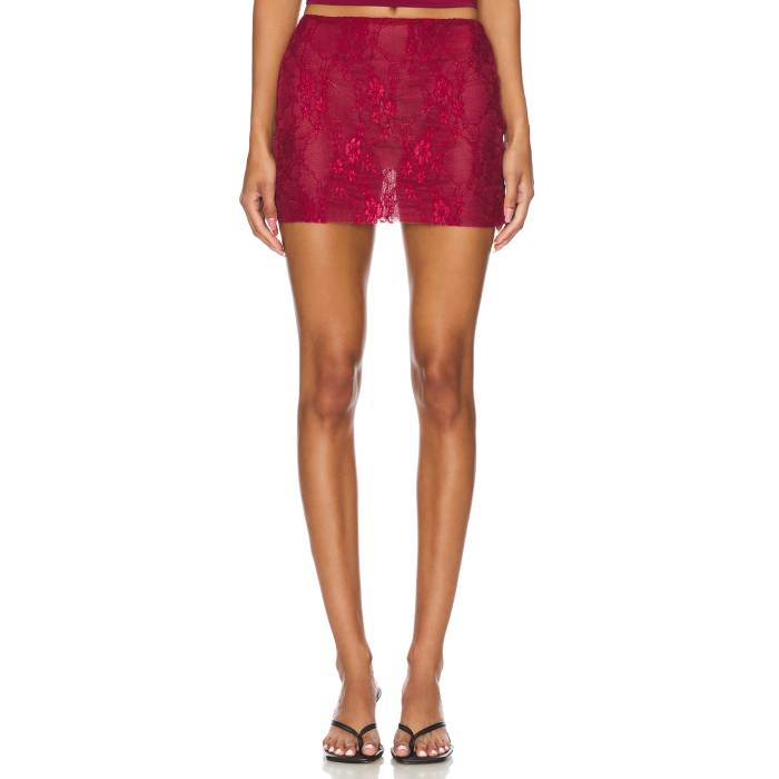 Somebodee 【 Celia Skirt Women Red 】 レディース Red 赤・赤いこと