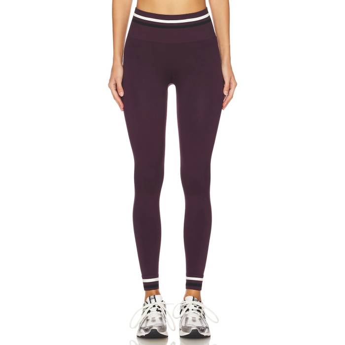 The Upside 【 Form Seamless Midi Legging Women Plum 】 レディース パンツ-ボトムス