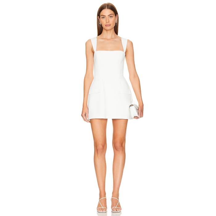 アマンダアプリチャード Amanda Uprichard 【 Bethany Romper Women Ivory 】 ロンパース レディース 象牙色