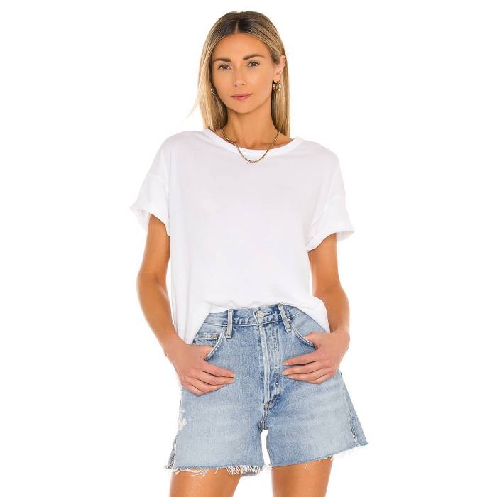 The Great 【 The Boxy Crew Women True White 】 労働者の一団 レディース 白いこと 白いこと