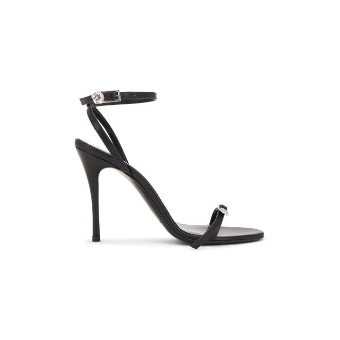 Magda Butrym 【 Ankle Strap Sandal Women Black 】 同盟罷工一回り レディース 黒いこと 黒いこと
