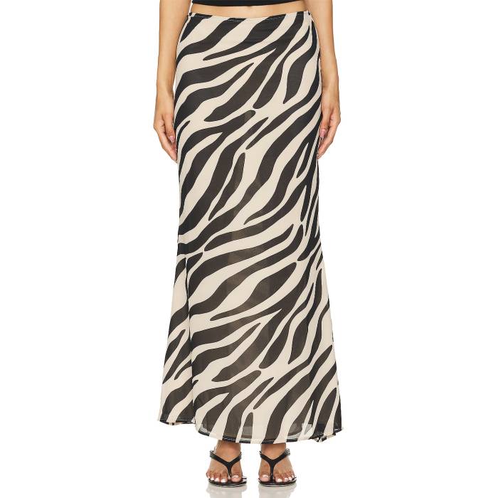 Superdown 【 Nalani Maxi Skirt Women Stripe 】 レディース Stripe ストライプ