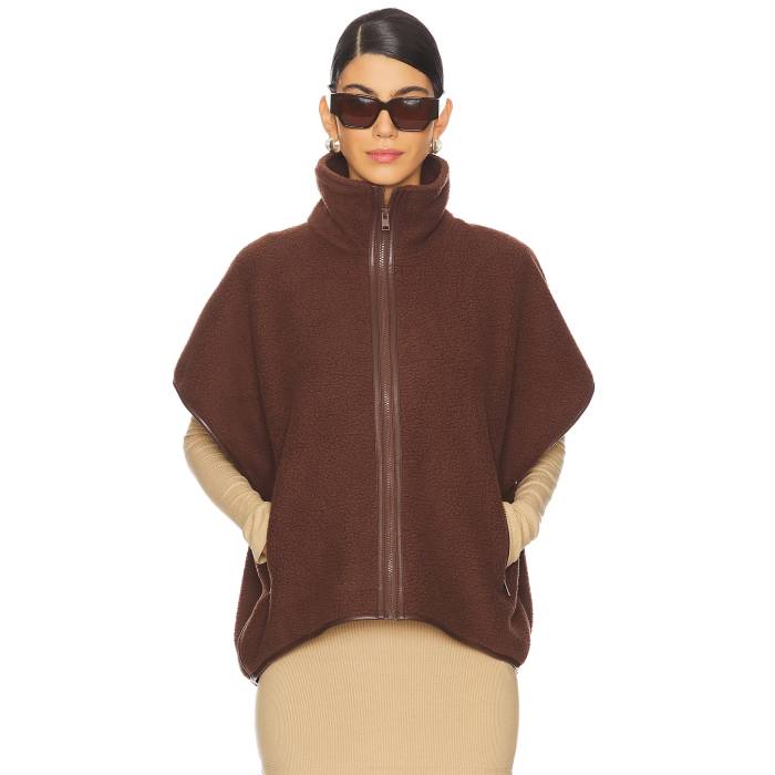 Lamarque 【 Eudora Fleece Vest Women Chestnut 】 フリース より良い レディース