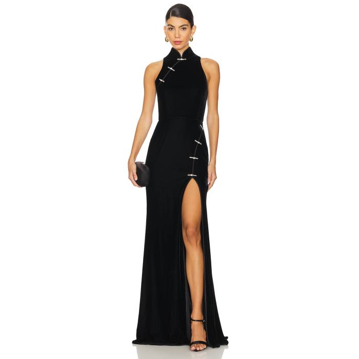Sau Lee 【 Ariana Gown Women Black 】 レディース 黒いこと 黒いこと