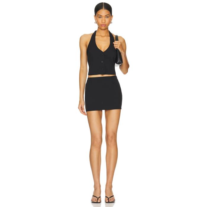 All The Ways 【 Brielle Skirt Set Women Black 】 レディース 黒色 ブラック