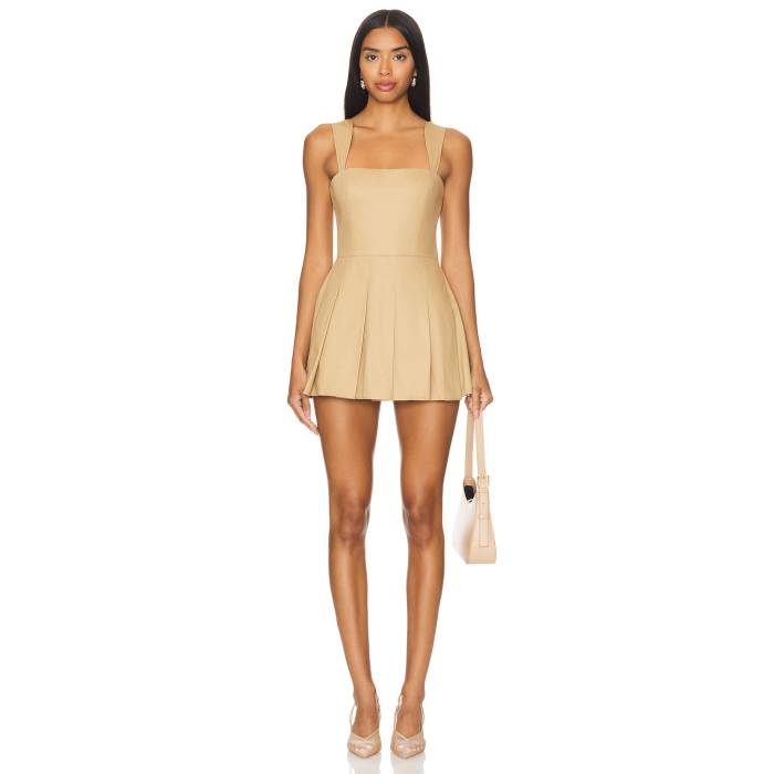 アマンダアプリチャード Amanda Uprichard 【 Mercy Romper Women Khaki 】 ロンパース レディース カーキ