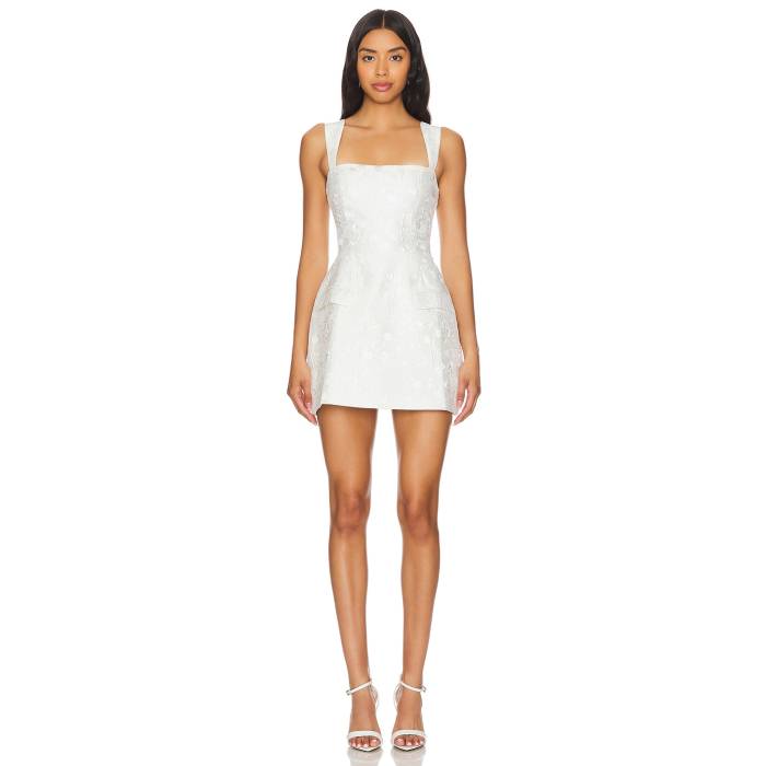 アマンダアプリチャード Amanda Uprichard 【 Bethany Romper Women White 】 ロンパース レディース 白いこと 白いこと