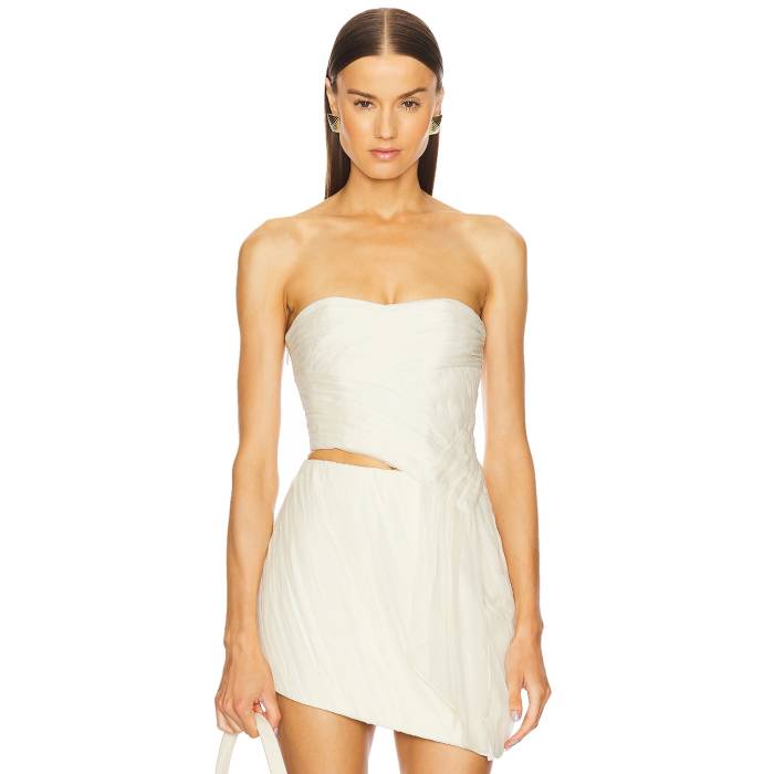 L\u0027academie 【 By Marianna Amiens Top Women Ivory 】 レディース 象牙色