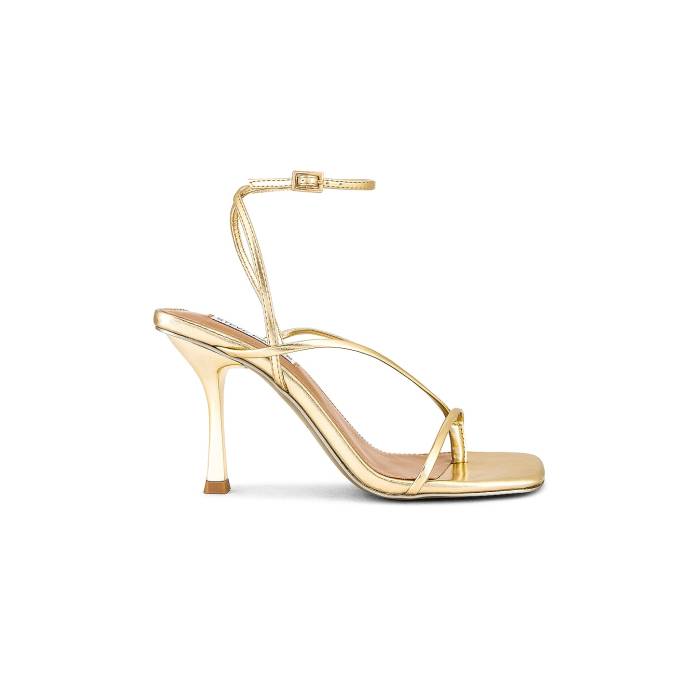 スティーブマデン Steve Madden 【 Annie Heel Women Champagne 】 踵 レディース