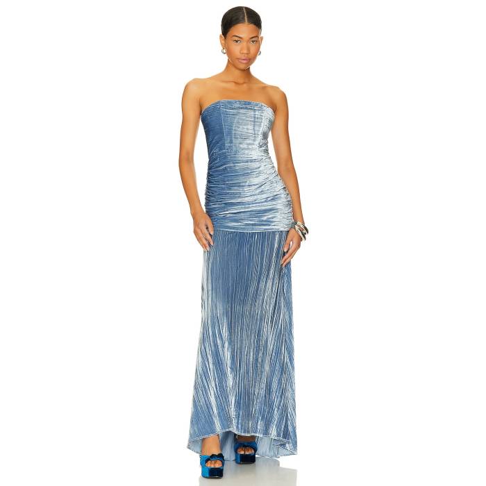 House Of Harlow 1960 【 X Revolve Benicia Gown Women Light Blue 】 レディース 青色 ブルー｜スニケス