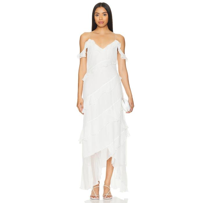 House Of Harlow 1960 【 X Revolve Maxime Maxi Dress Women Ivory 】 ドレス レディース アイボリー｜スニケス