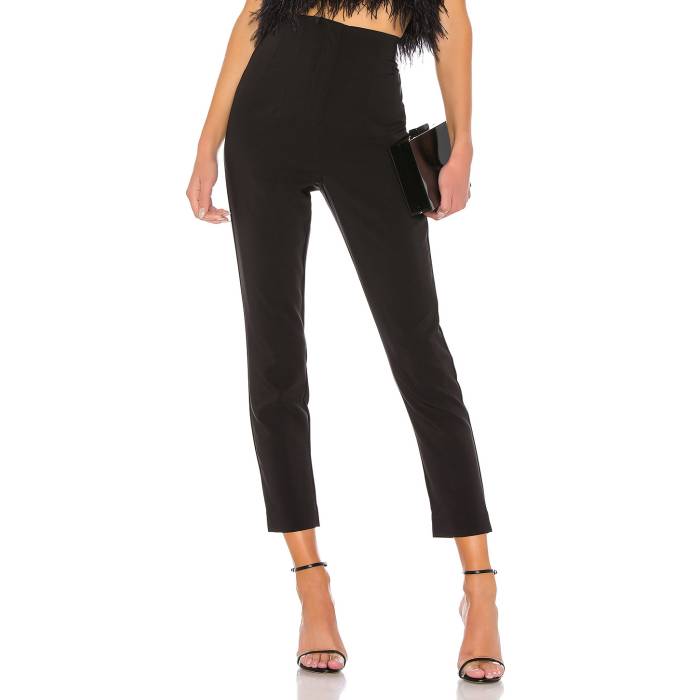 Camila Coelho 【 Dali Pant Women Black 】 ズボン下 レディース 黒いこと 黒いこと