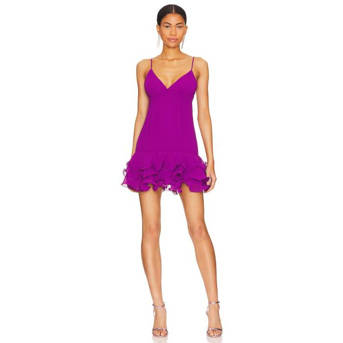 Nbd 【 Dea Mini Dress Women Purple 】 ドレス レディース Purple 紫・パープル｜スニケス