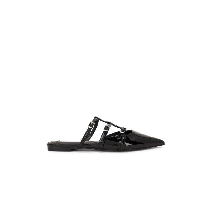 スティーブマデン Steve Madden 【 Shatter Flats Women Black 】 レディース 黒色 ブラック