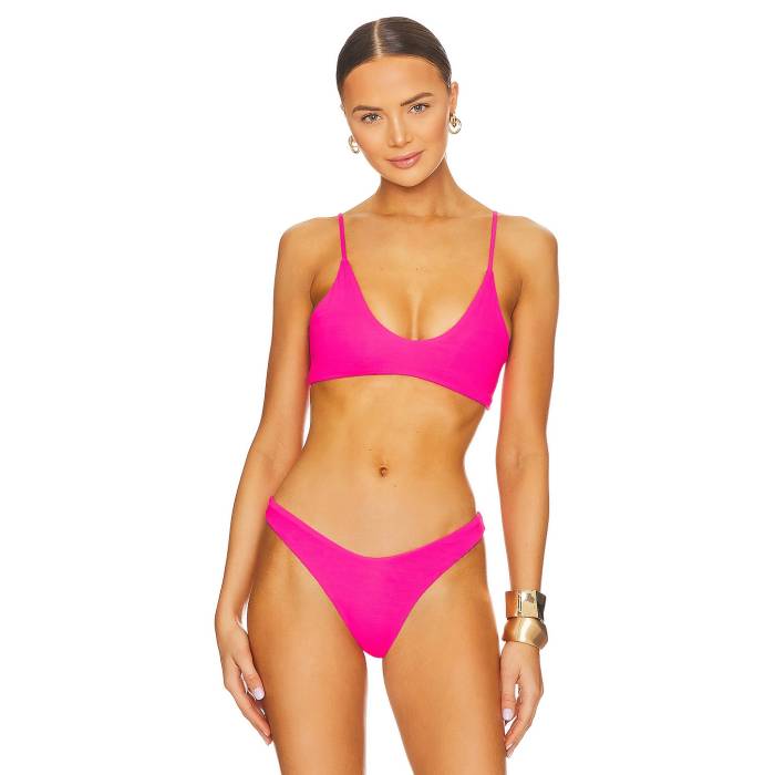 マージ Maaji 【 Liberty Reversible Bikini Top Women Pink 】 リヴァーシブル レディース pink サクラ色