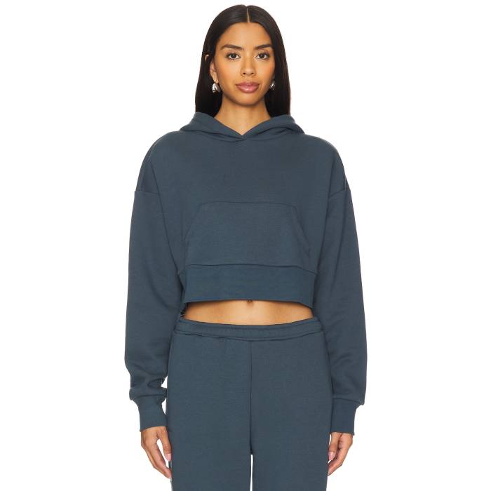 Ivl Collective 【 Cropped Hoodie Women Dark Slate 】 フーディー パーカー レディース｜スニケス