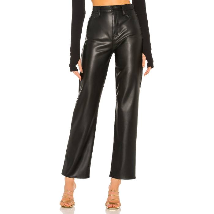 Pistola 【 X Revolve Cassie Super High Straight Pant Women Black 】 ご機嫌 ズボン下 レディース 黒いこと 黒いこと