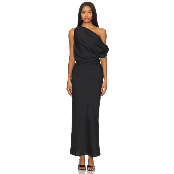 Sndys 【 Calissa Maxi Dress Women Black 】 お召しもの レディース 黒いこと 黒いこと レディースファッション-ドレス