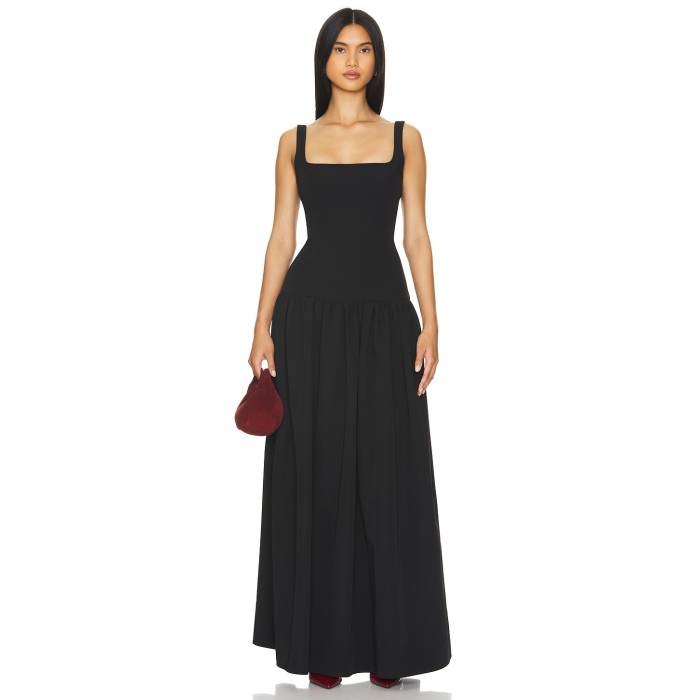Lovers And Friends 【 Aria Maxi Dress Women Black 】 ドレス レディース 黒色 ブラック|スニケス