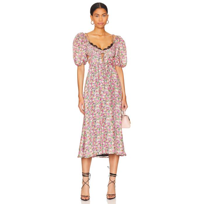 For Love & Lemons 【 Isadora Midi Dress Women Multi 】 ドレス レディース｜スニケス 31,915円
