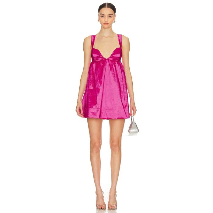 For Love & Lemons 【 Selena Mini Dress Women Pink 】 ドレス レディース pink ピンク|スニケス